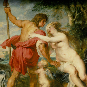 Venus and Adonis, Peter Paul Rubens (1630s)