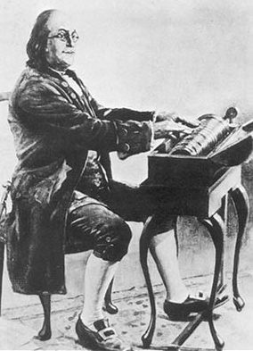 Benjamin Franklin - Glass Armonica