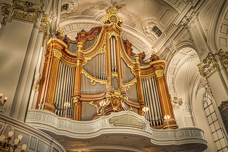 Pipe Organ, St. Michael's Church, Hamburg