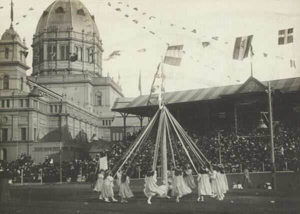 Maypole Dancing