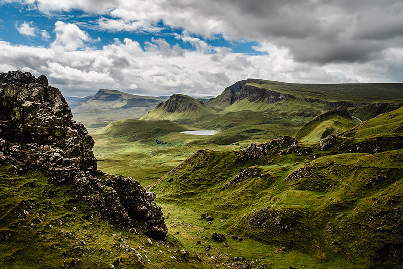 Quiraing isle of skye, isle of skye, scotland